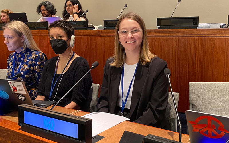 Dyson Students Take the Mic at the United Nations